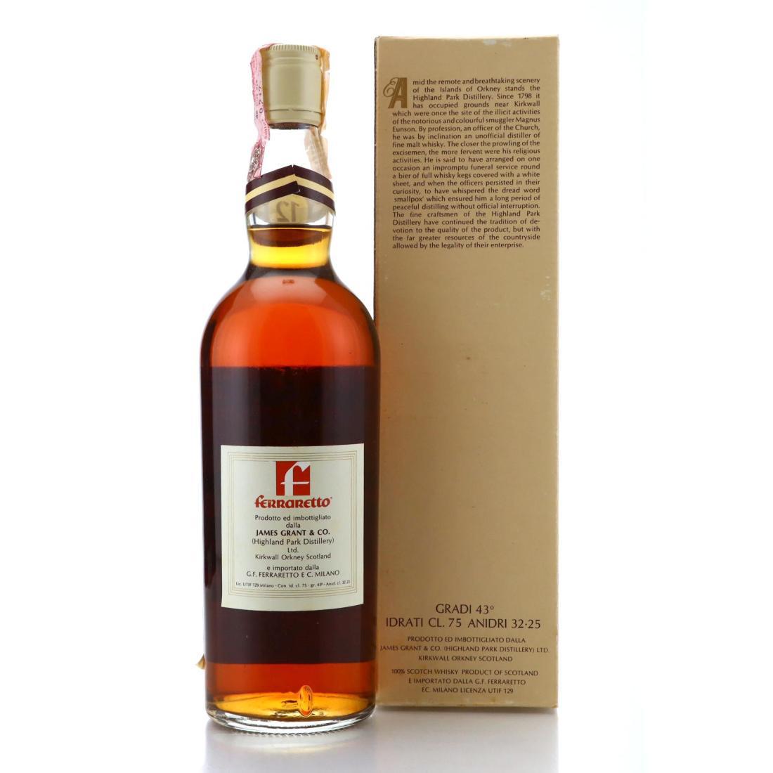 Highland Park 12 Year Old