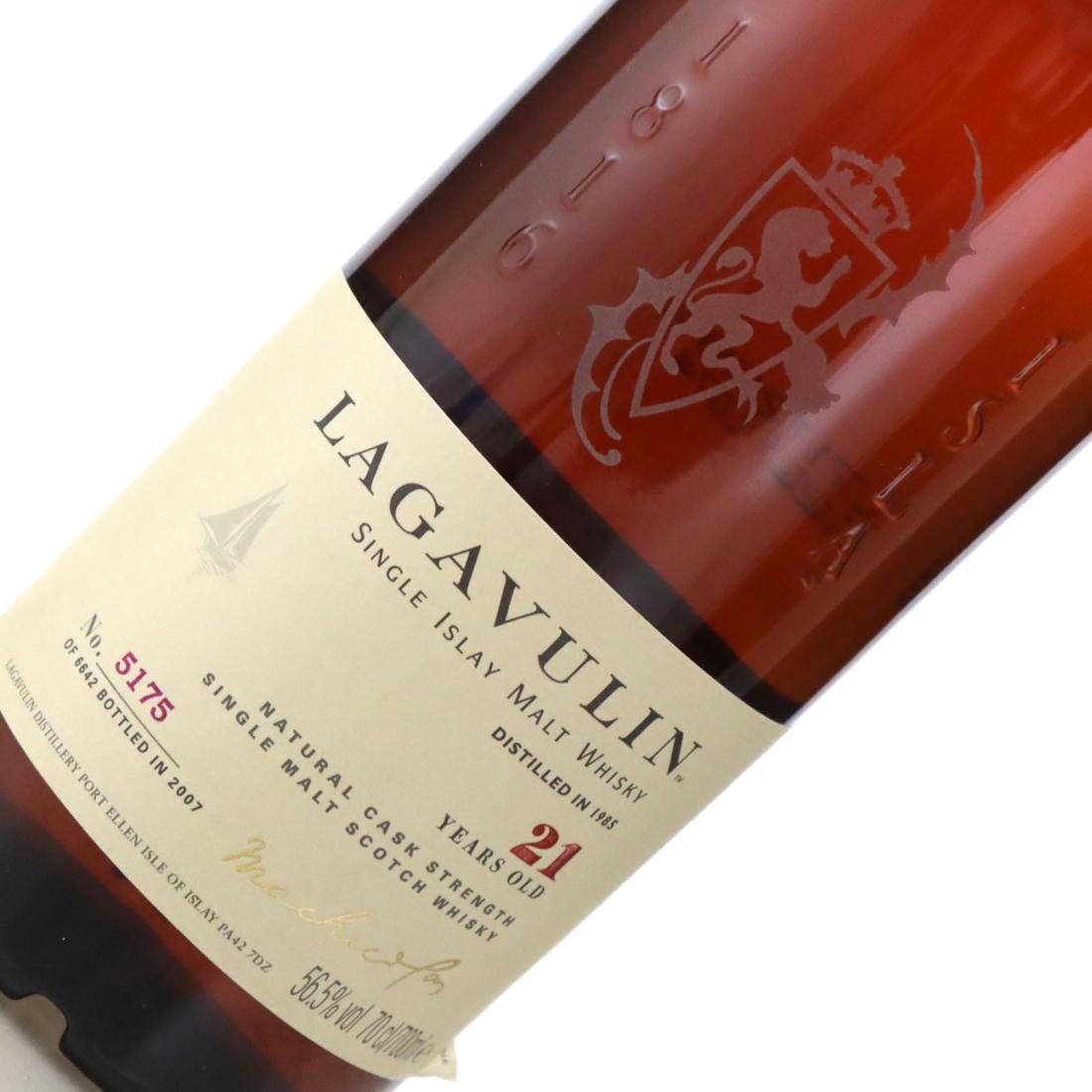 Lagavulin 1985 Natural Cask Strength 21 Year Old