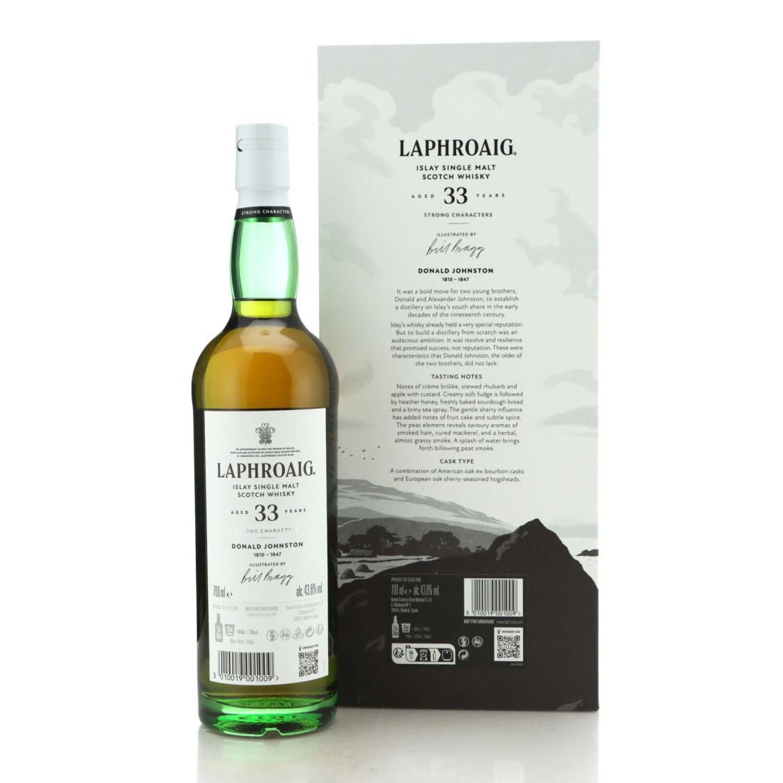 Laphroaig Strong Characters 33 Year Old - Donald Johnston