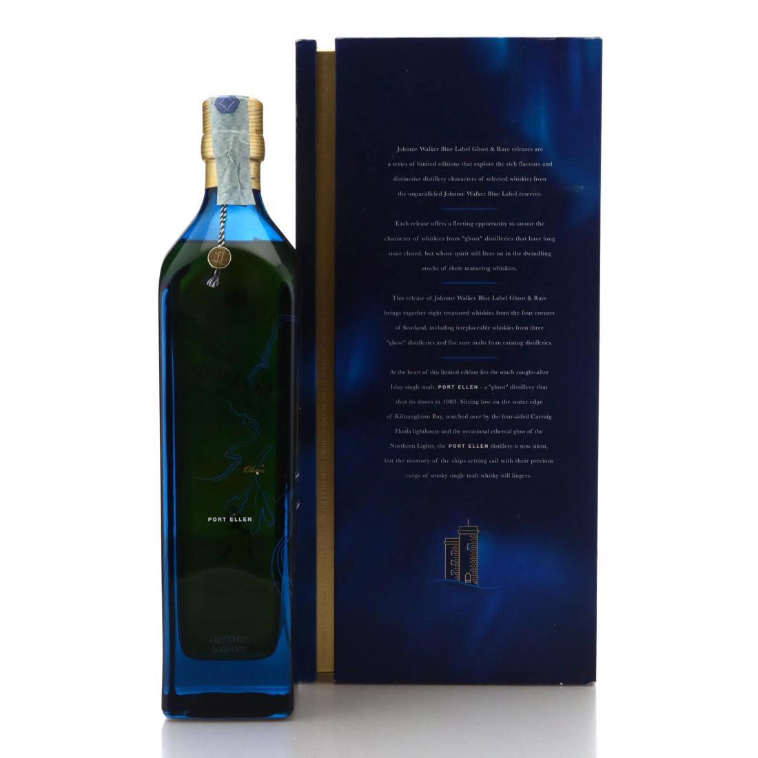 Johnnie Walker Blue Label Ghost & Rare Special Blend with Port Ellen