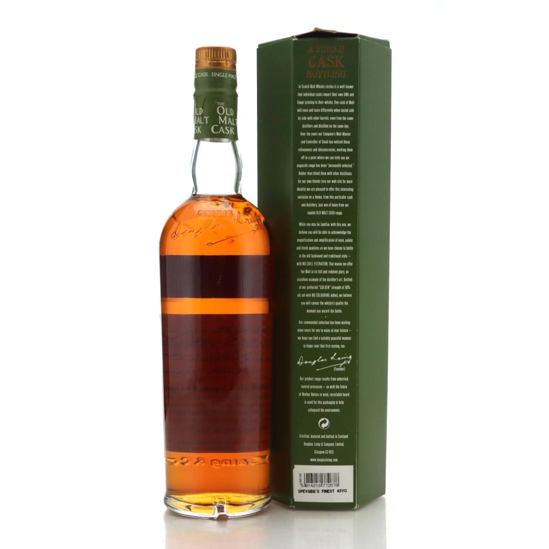 Glenfarclas 'Probably Speyside's Finest' 1965 The Old Malt Cask 43 Year Old