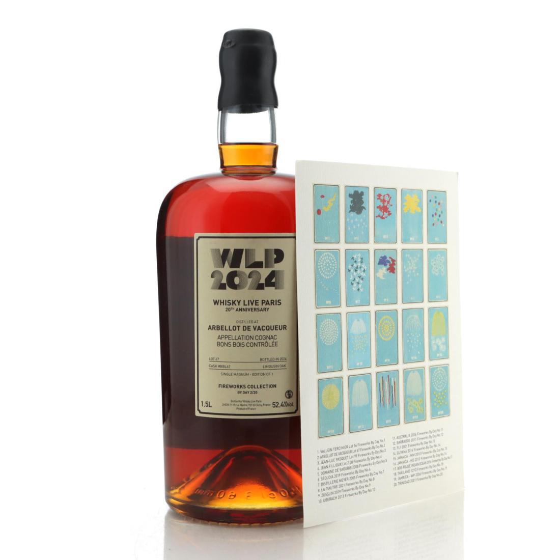 Arbellot De Vacqueur Cognac Fireworks By Day Collection No. 2 1.5-Litre