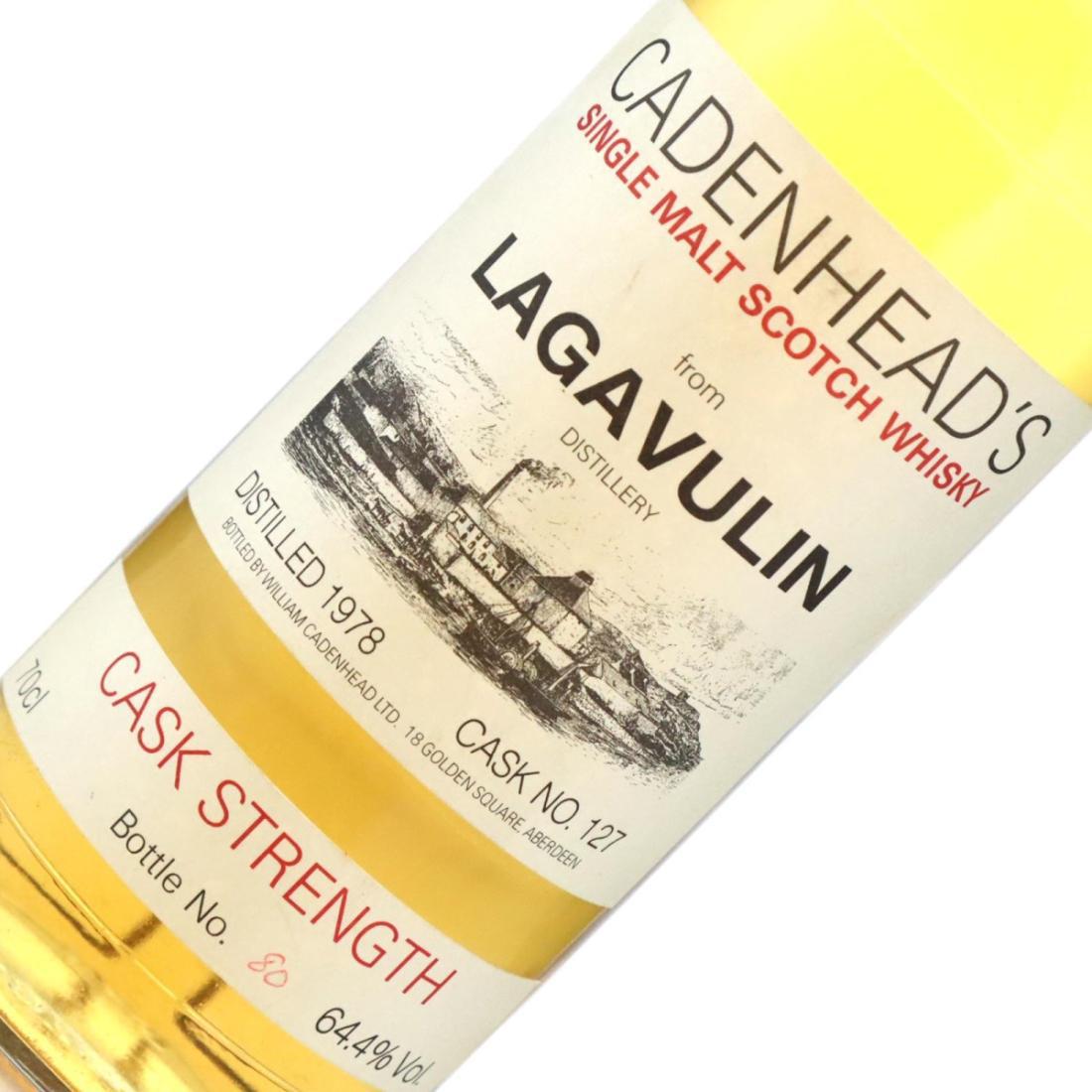 Lagavulin 1978 Cadenhead's Cask Strength