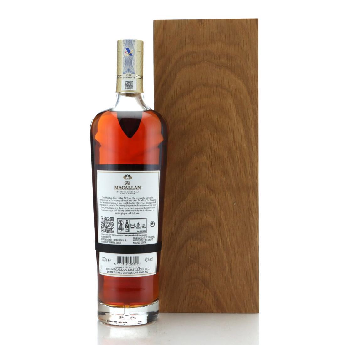 Macallan 25 Year Old Annual 2023 Release