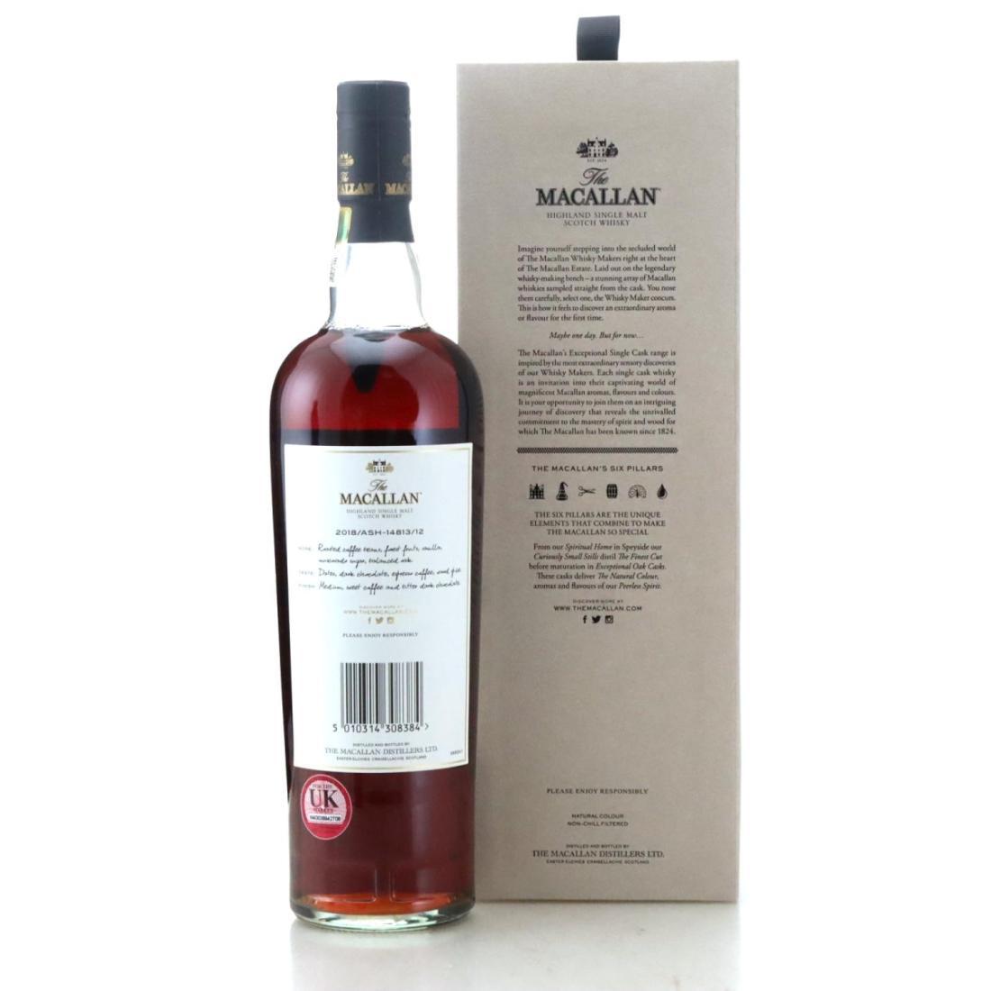 Macallan 1997 Exceptional Single Cask 2018/ASH–14813/12