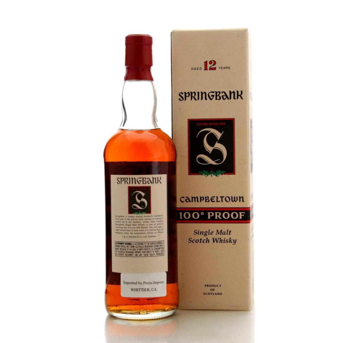Springbank 100° Proof 12 Year Old 'Green Thistle'