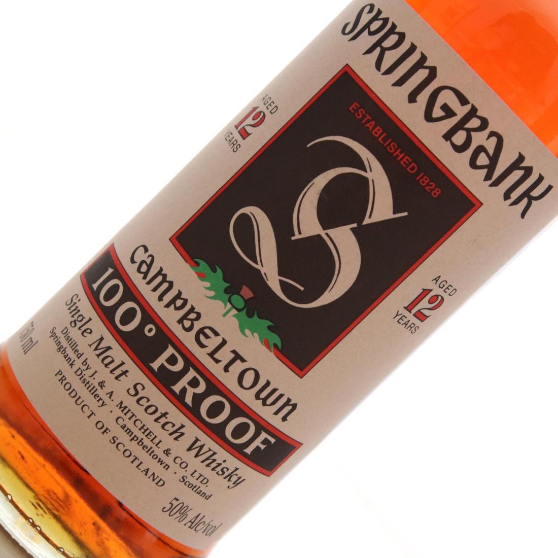 Springbank 100° Proof 12 Year Old 'Green Thistle'