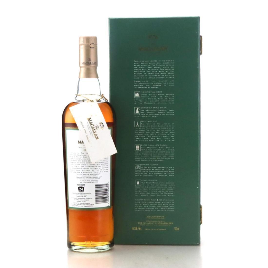 Macallan Fine Oak 25 Year Old