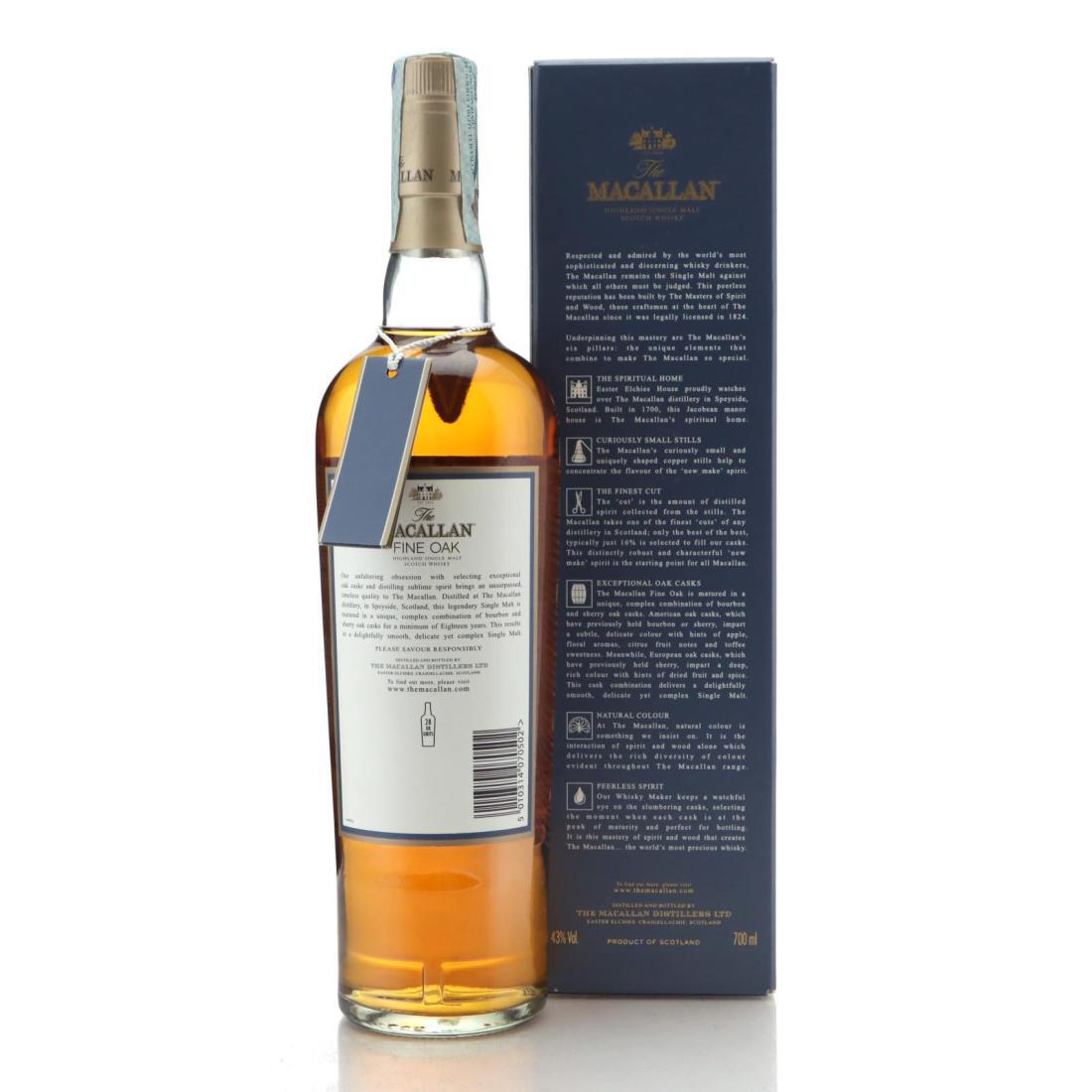Macallan 1988 Fine Oak 18 Year Old