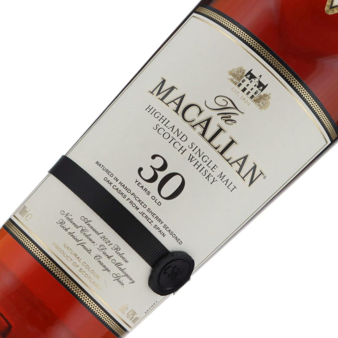 Macallan 30 Year Old Annual 2021 Release