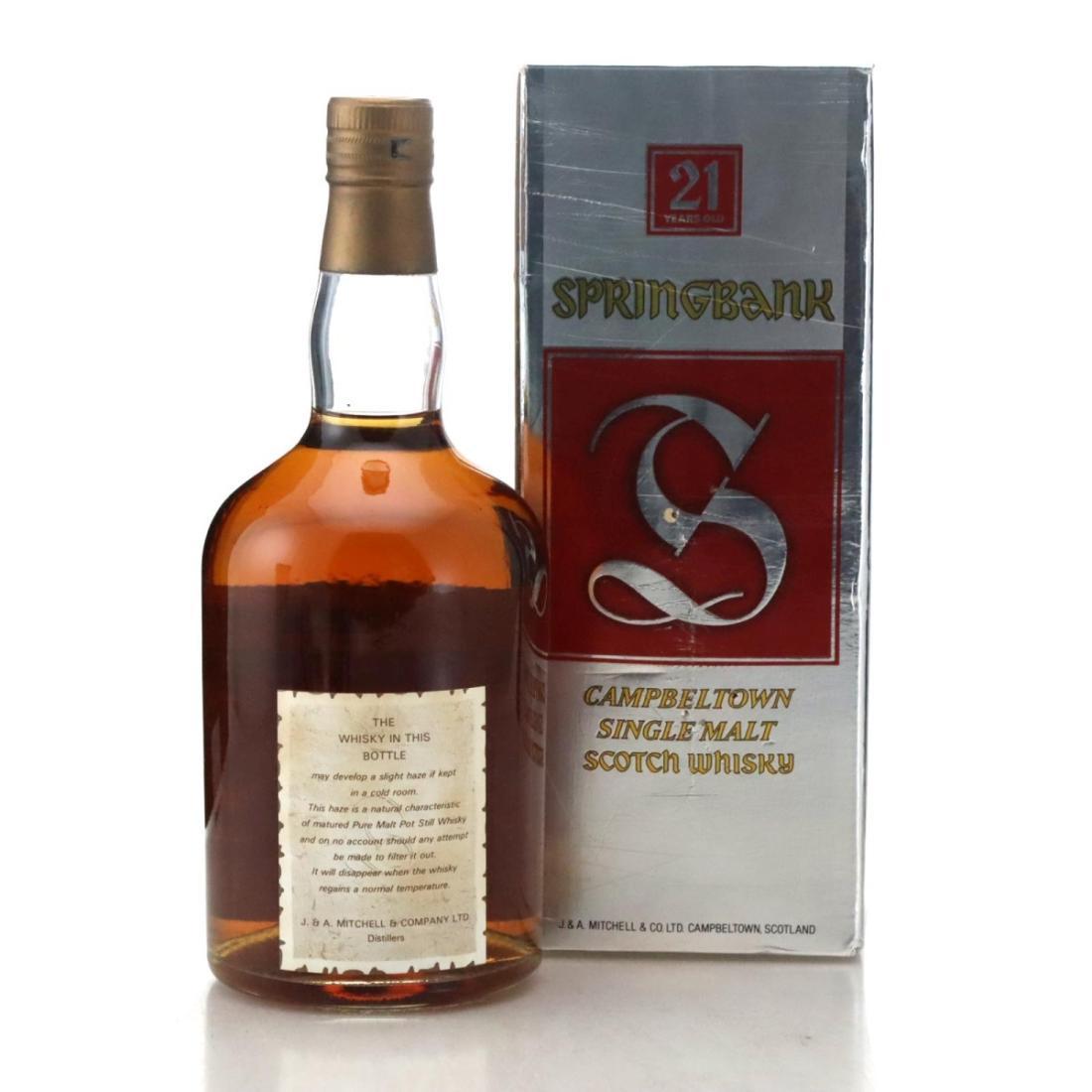 Springbank 21 Year Old - J. Archibald Mitchell