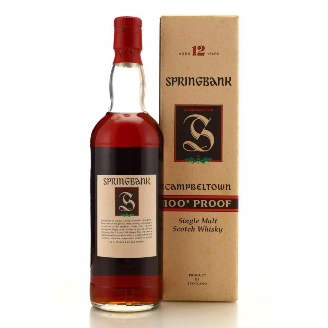Springbank 100° Proof 12 Year Old 'Green Thistle'