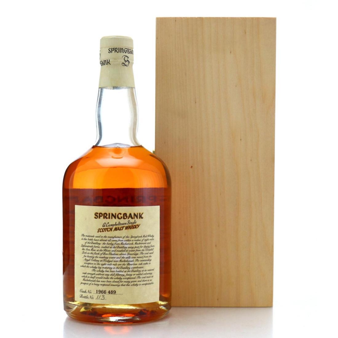 Springbank 1966 'Local Barley'