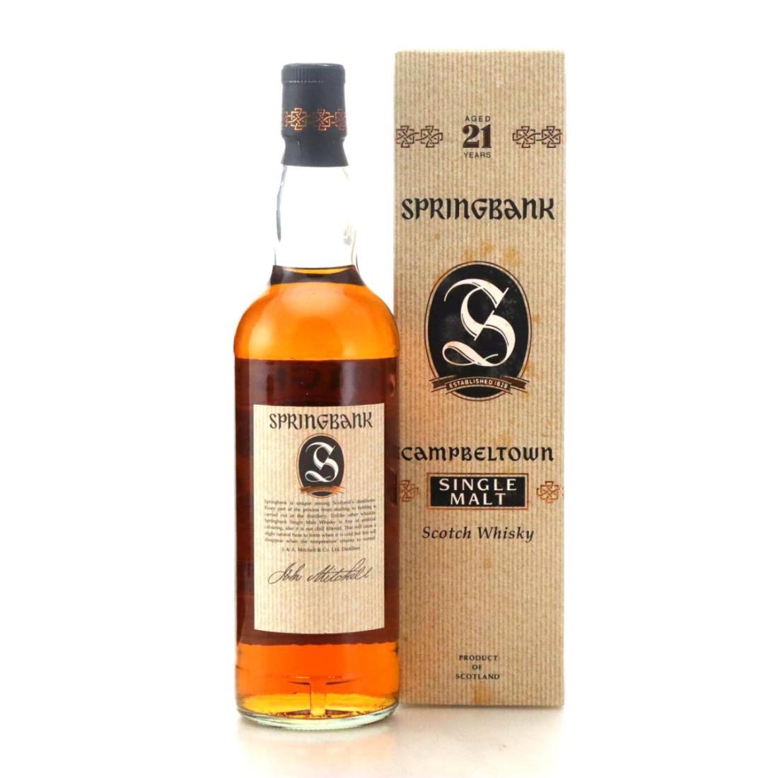 Springbank 21 Year Old