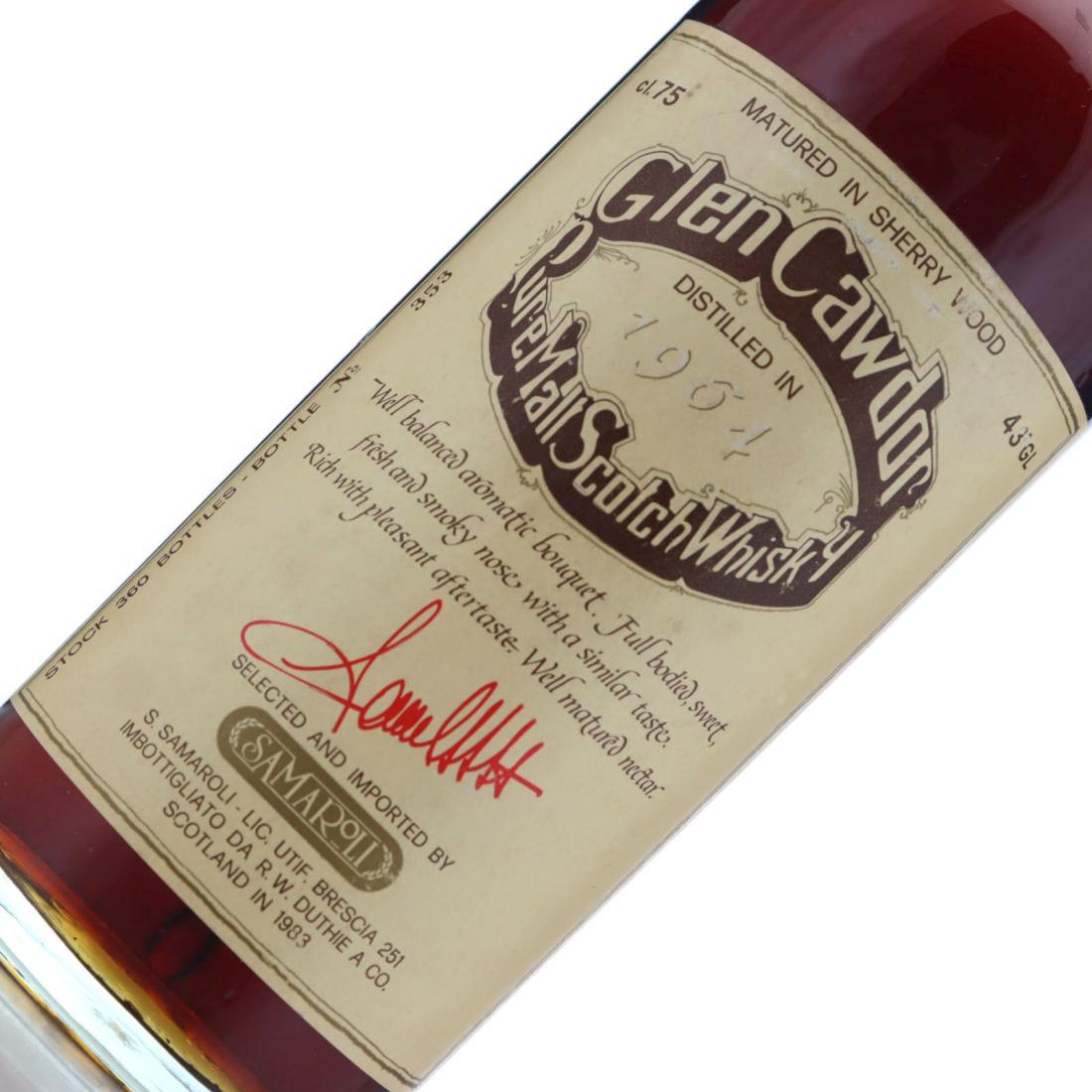 Springbank 1964 Glen Cawdor