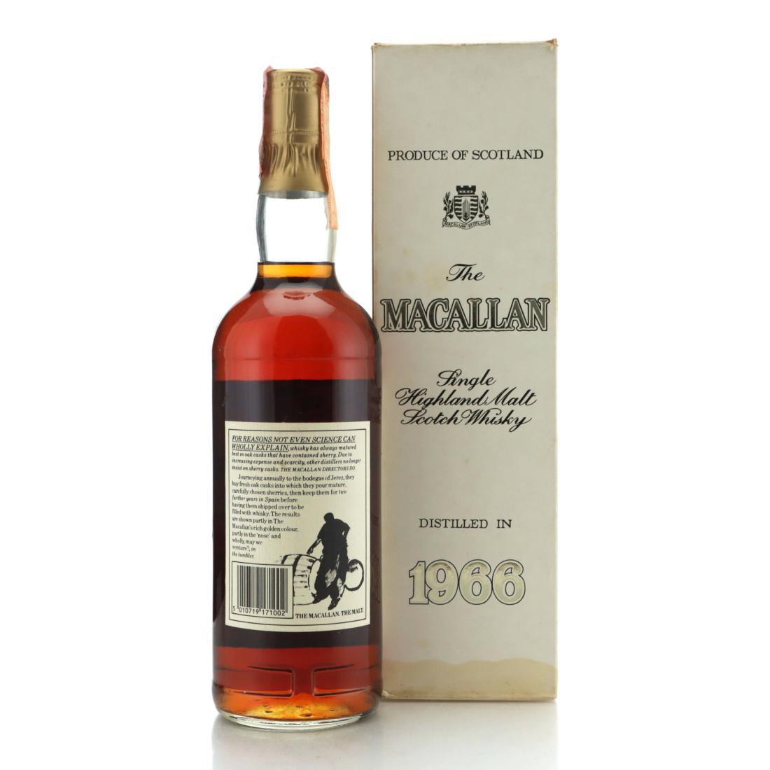 Macallan 1966 18 Year Old