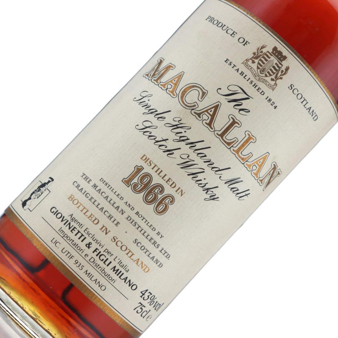 Macallan 1966 18 Year Old