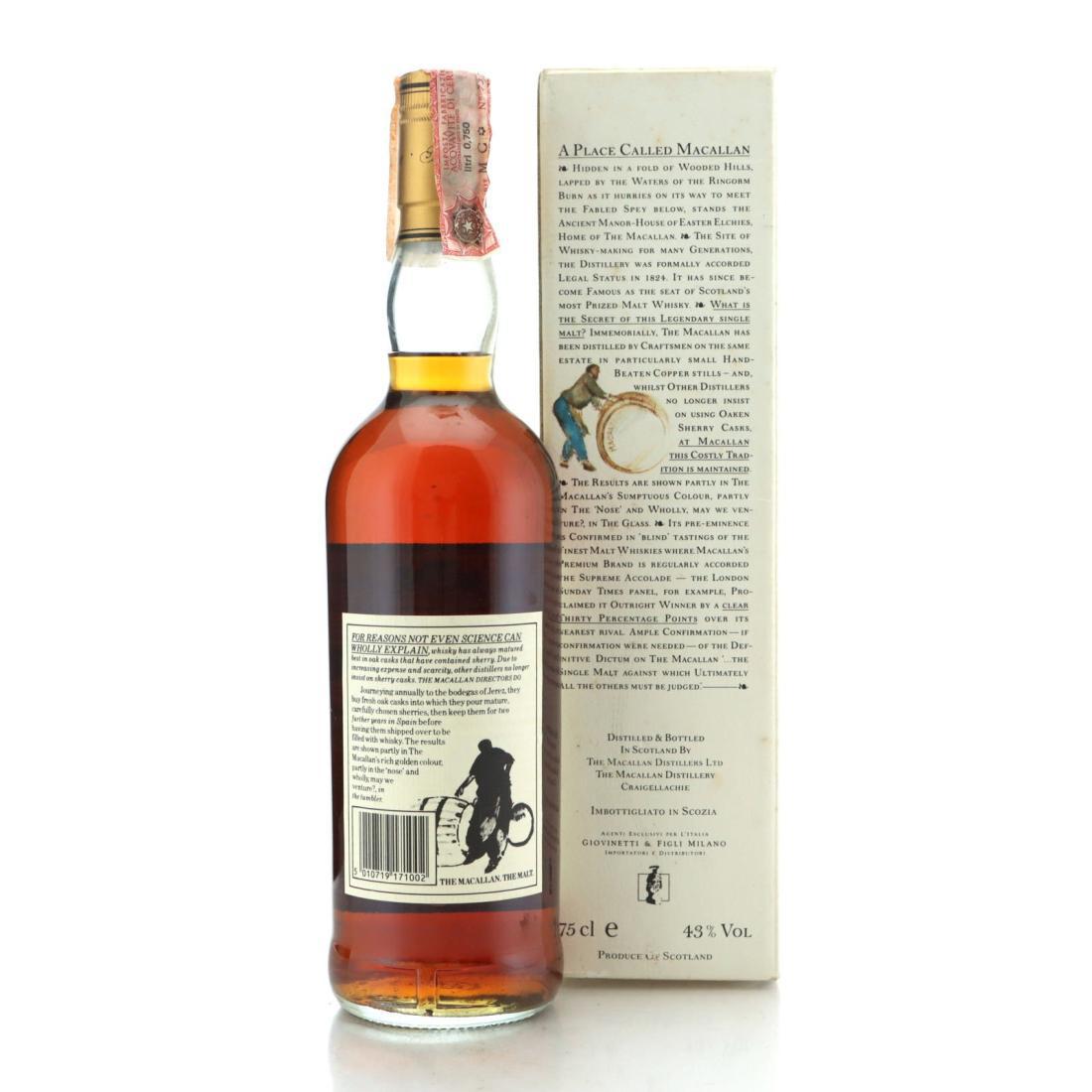 Macallan 1969 18 Year Old