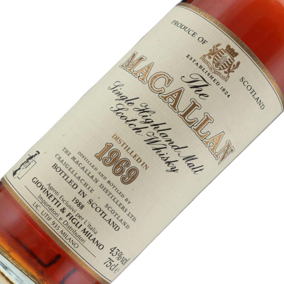 Macallan 1969 18 Year Old