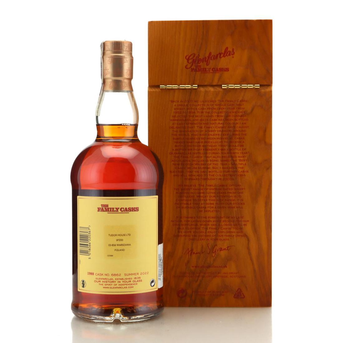 Glenfarclas 1988 The Family Casks Summer 2022