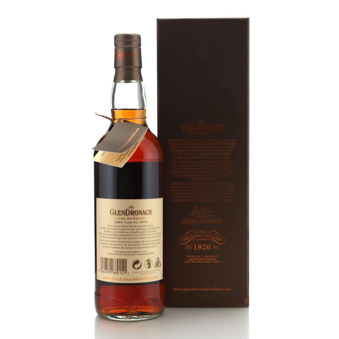 Glendronach 1993 Cask Bottling 25 Year Old
