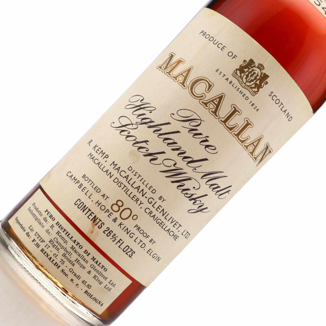 Macallan 1954 80° Proof​