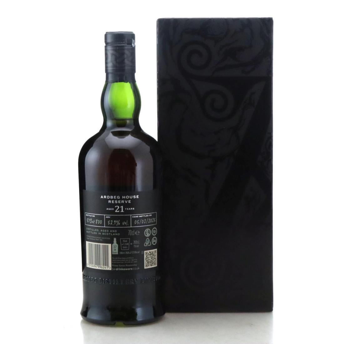 Ardbeg House Reserve 21 Year Old