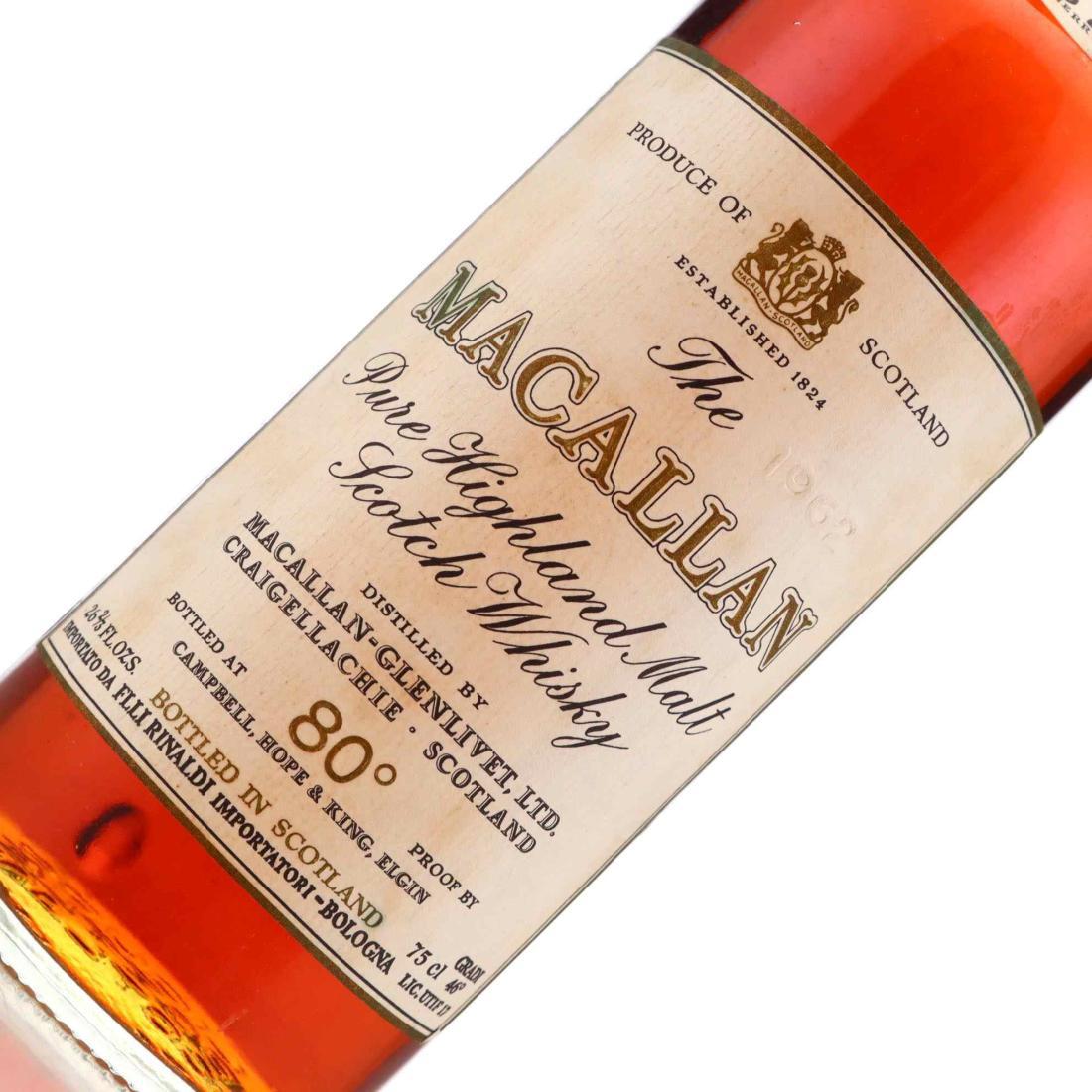 Macallan 1962 80° Proof