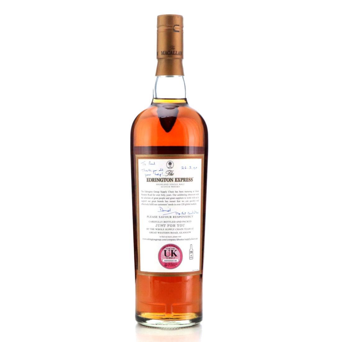 Macallan The Edrington Express 10 Year Old