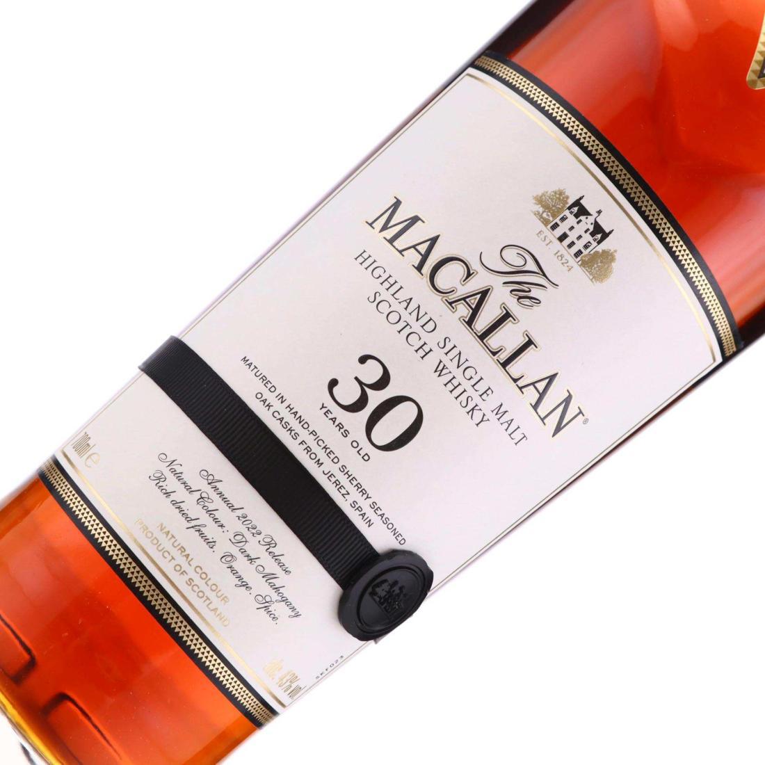 Macallan 30 Year Old Annual 2022 Release