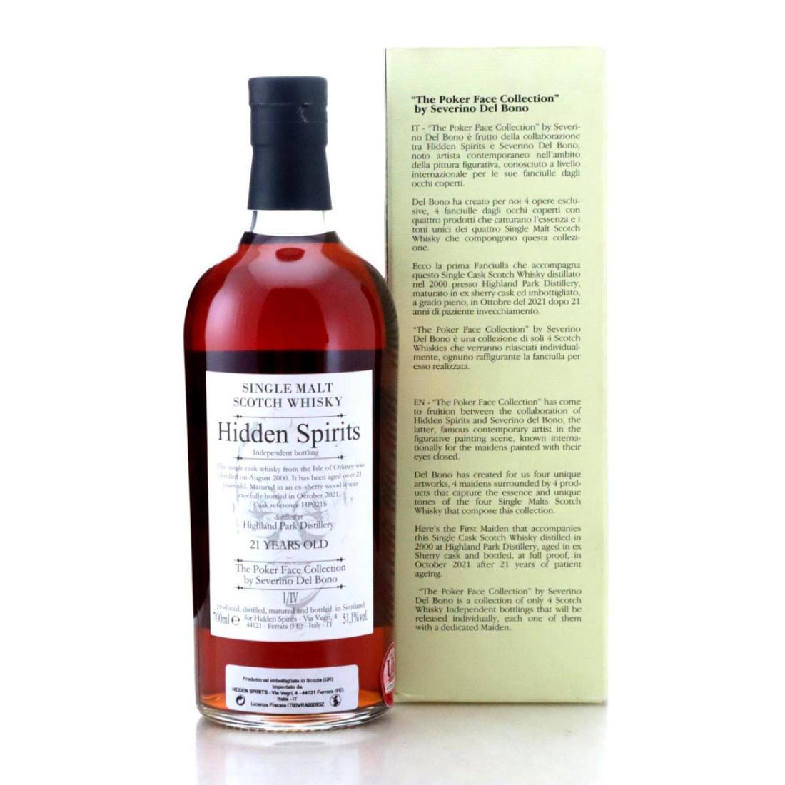Highland Park 2000 The Poker Face Collection 21 Year Old