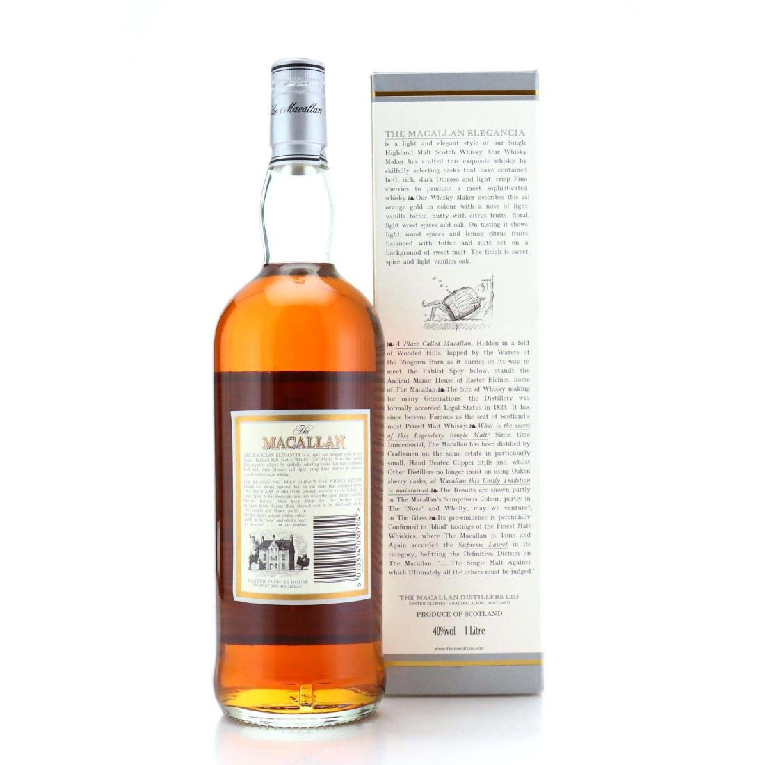 Macallan 1990 Elegancia Litre