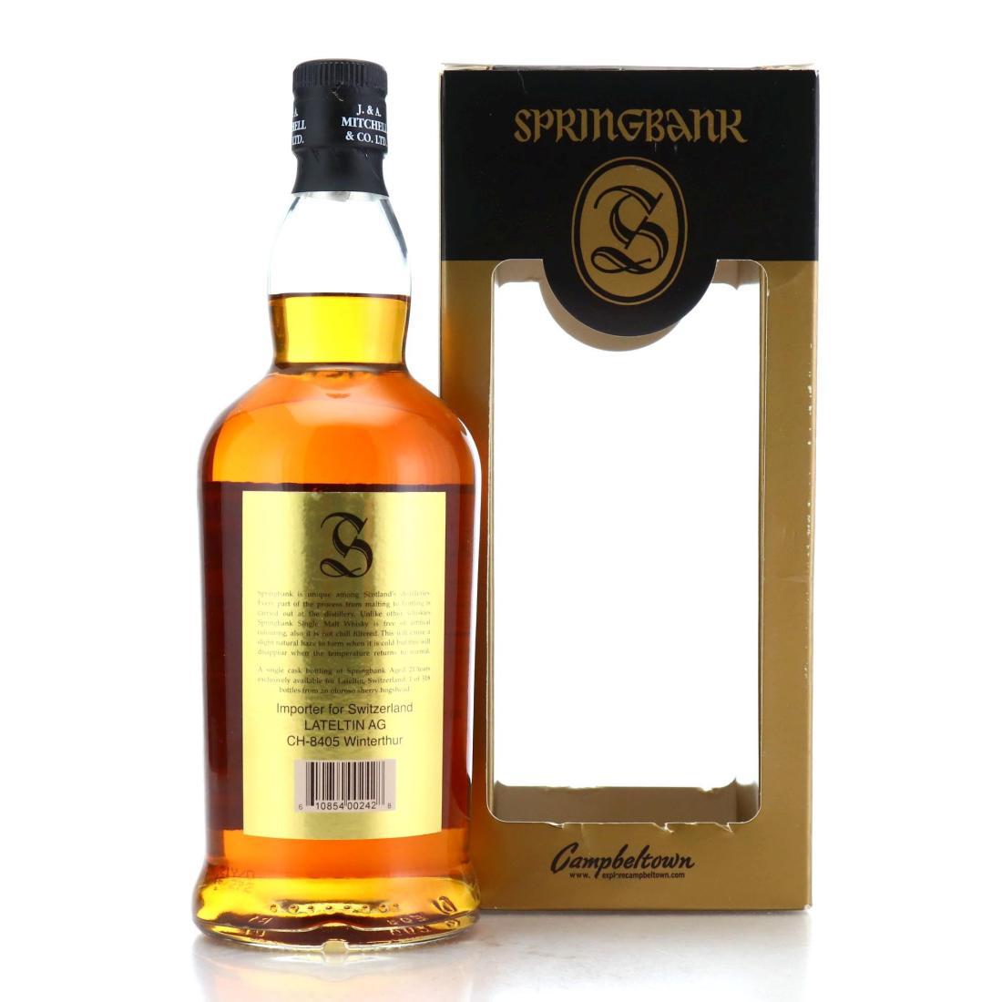 Springbank Single Cask 21 Year Old