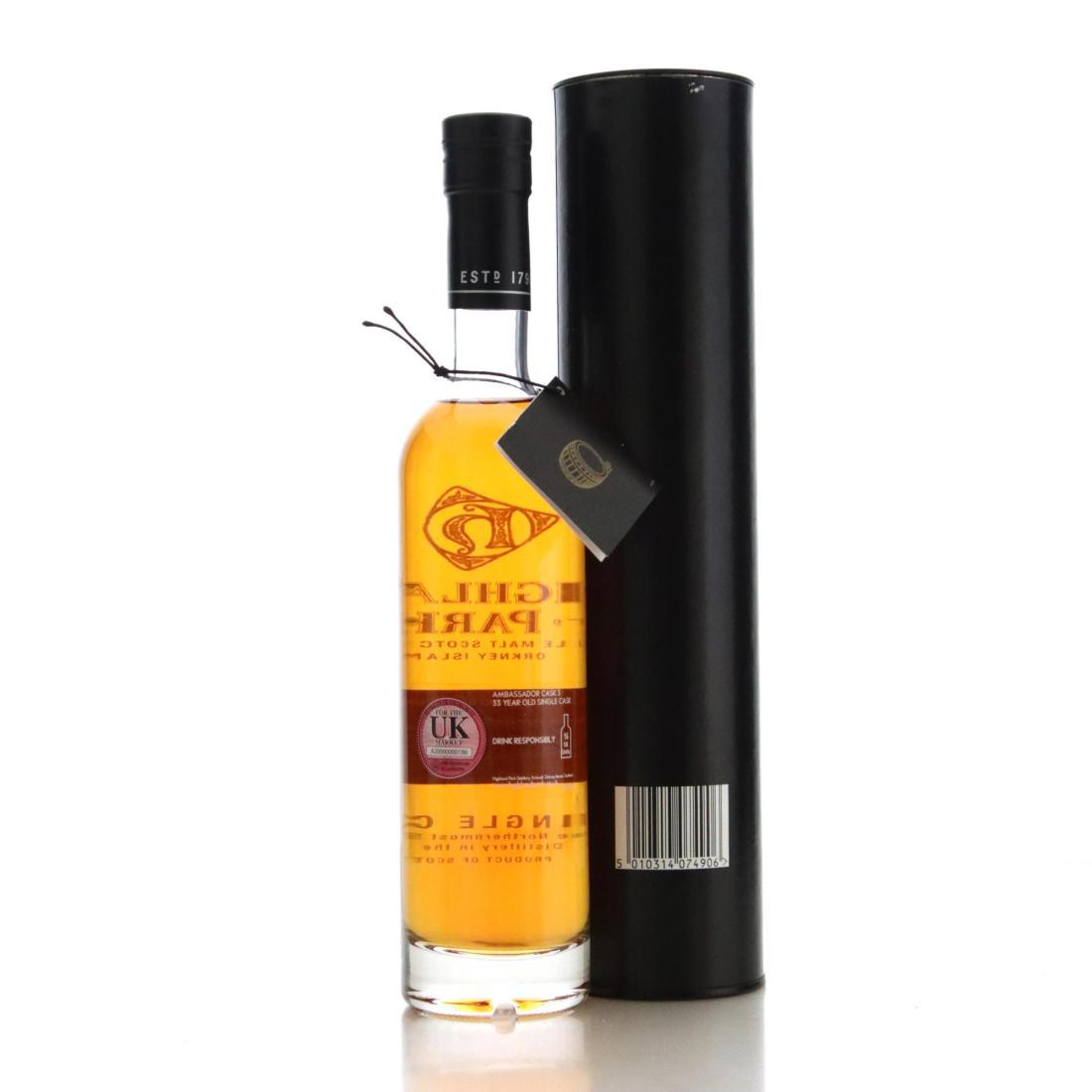 Highland Park 1974 33 Year Old The Ambassador Cask #3