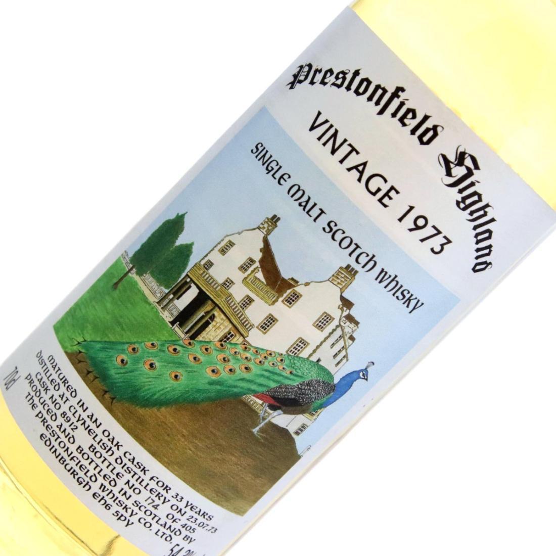 Clynelish 1973 Prestonfield Highland 33 Year Old