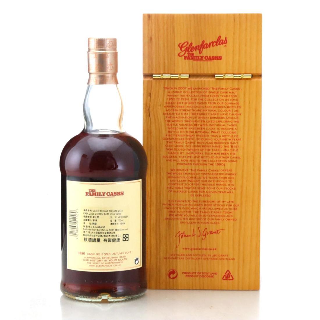Glenfarclas 1956 The Family Casks Autumn 2013
