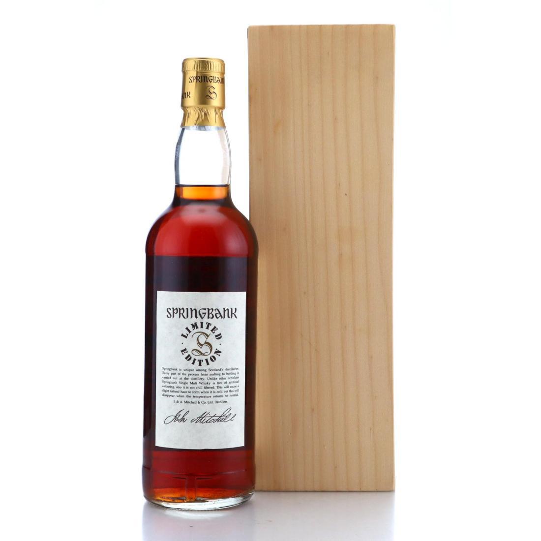 Springbank 35 Year Old Millennium Limited Edition