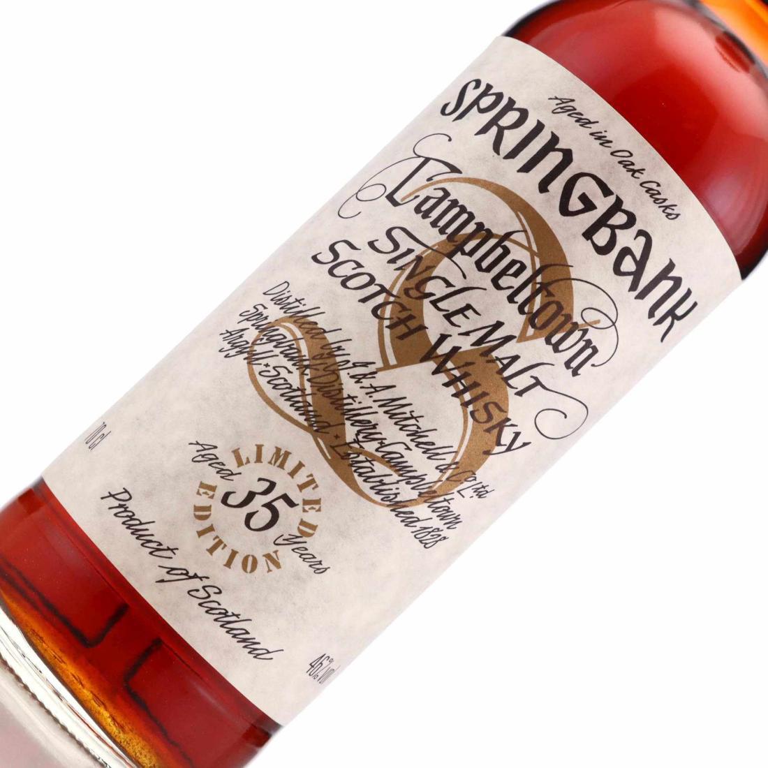 Springbank 35 Year Old Millennium Limited Edition