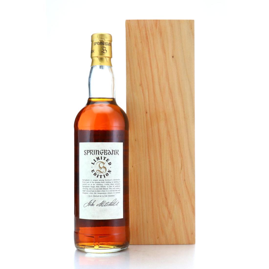 Springbank 25 Year Old Millennium Limited Edition
