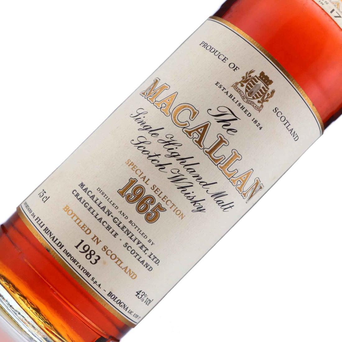 Macallan 1965 Special Selection 17 Year Old