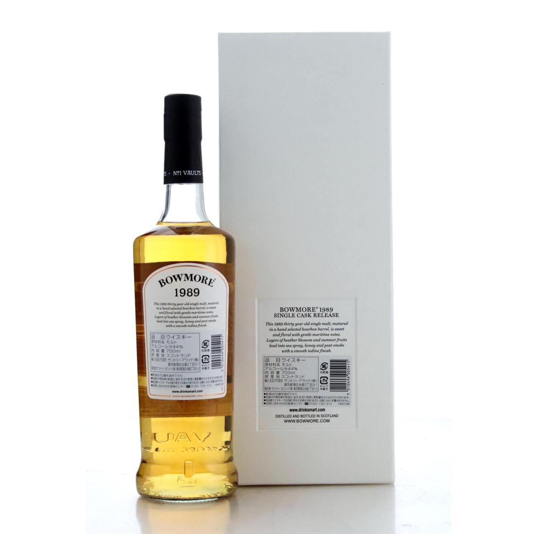 Bowmore 1989 Single Cask Release 30 Year Old