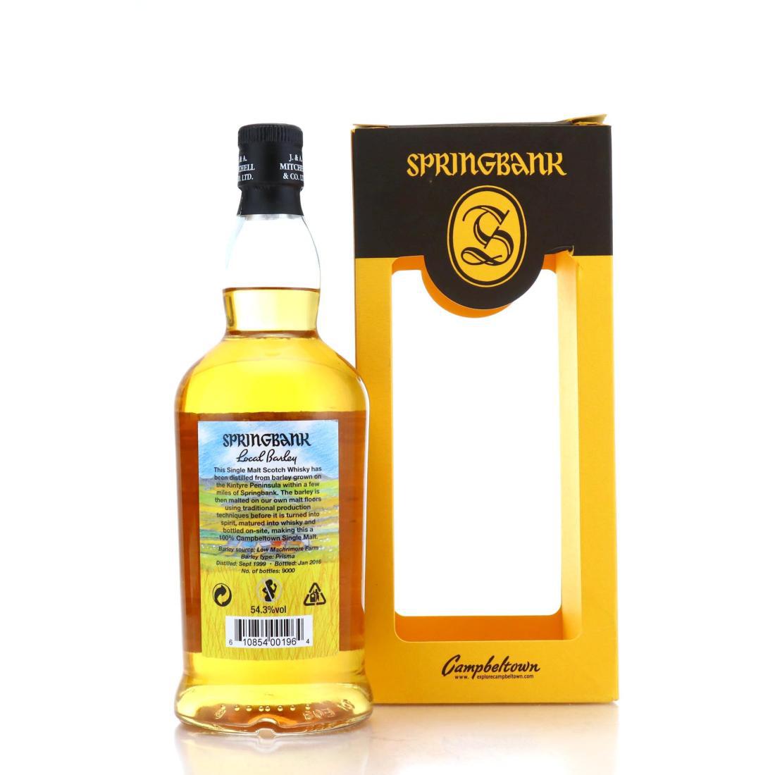 Springbank 1999 Local Barley 16 Year Old
