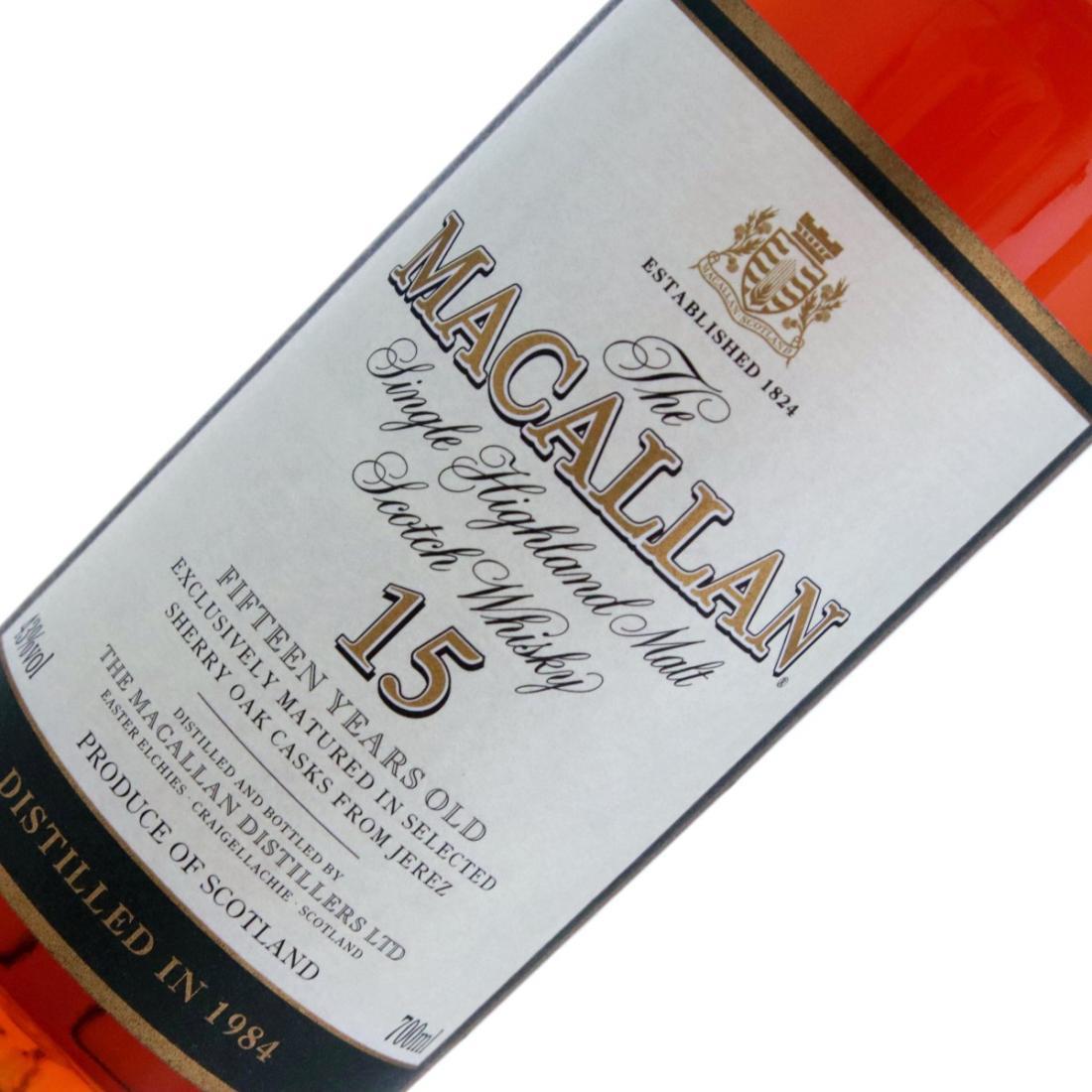 Macallan 1984 15 Year Old