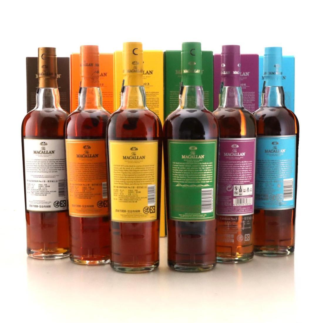 Macallan Edition No.1-6 Collection