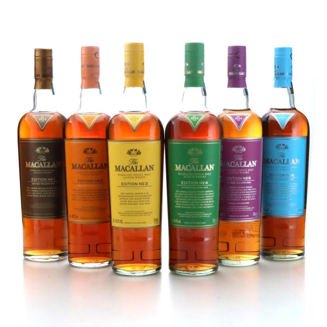 Macallan Edition No.1-6 Collection