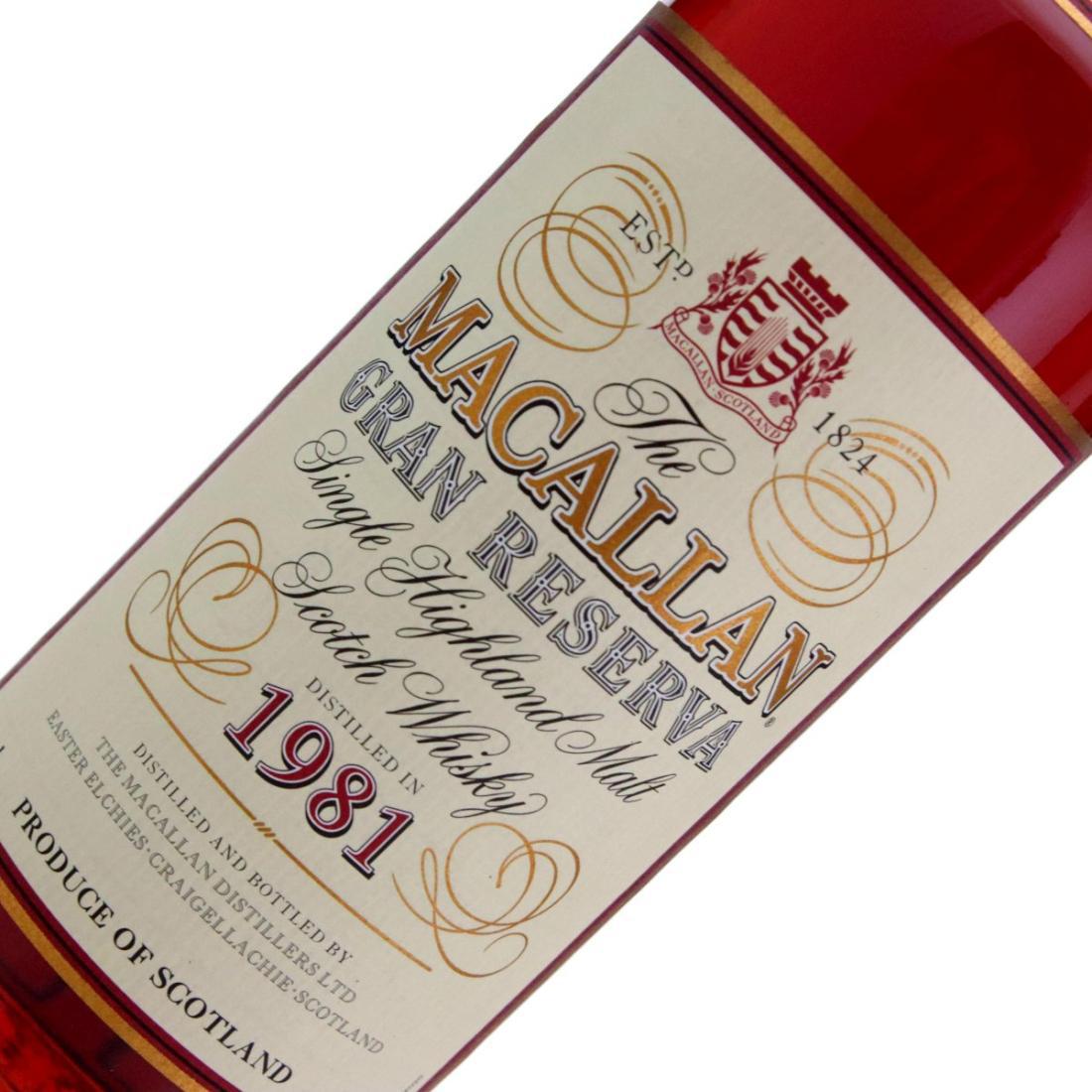 Macallan 1981 Gran Reserva