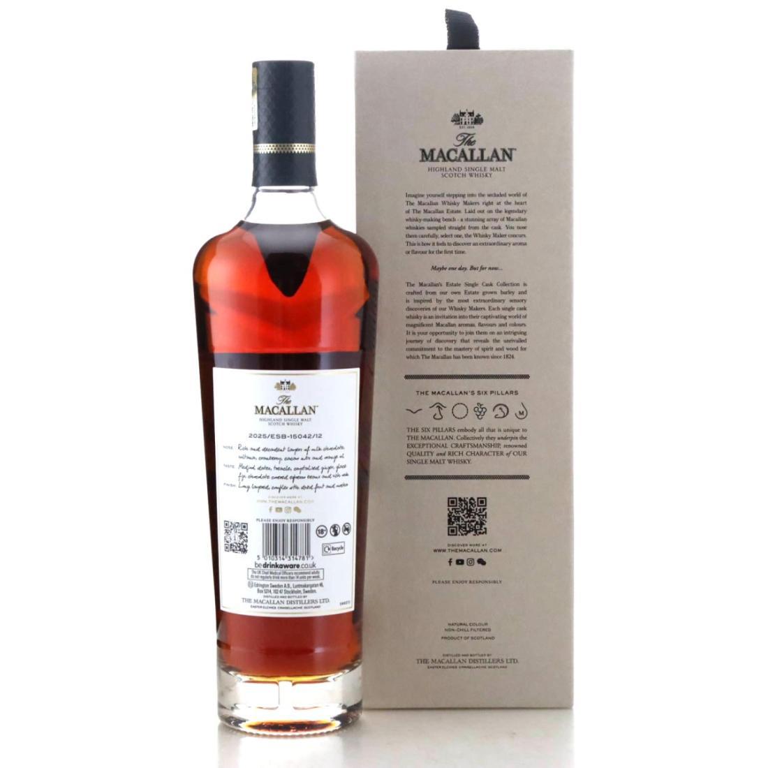 Macallan 2012 Estate Single Cask 2025/ESB-15042/12