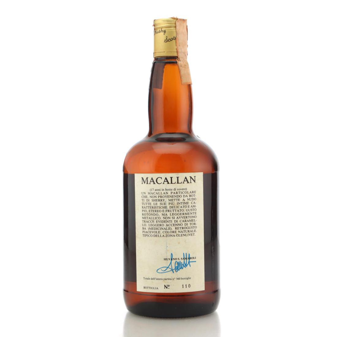 Macallan 1962 17 Year Old