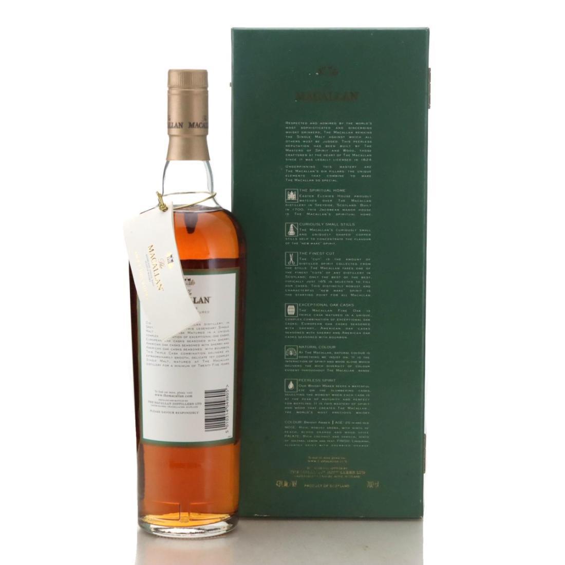 Macallan Fine Oak 25 Year Old