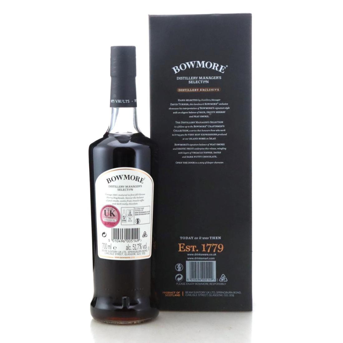 Bowmore 1997 Distillery Manager's Selection